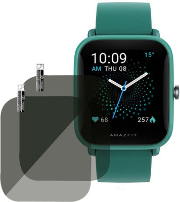 Xiajet Edge To Edge Screen Guard for Amazfit Bip U Pro (1.43) Smartwatch(Pack of 2)