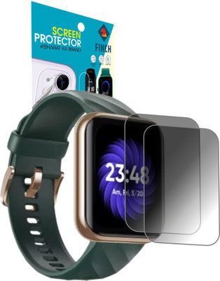 Olonga Edge To Edge Screen Guard for DIZO WATCH D(Pack of 2)