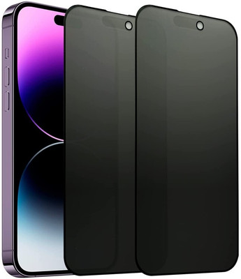 Mguuard Edge To Edge Tempered Glass for Iphone 14 Pro Max(Pack of 2)