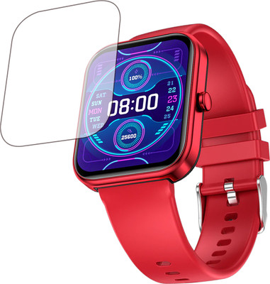 ejzatex Edge To Edge Screen Guard for Fire-Boltt Wonder Smartwatch(Pack of 1)
