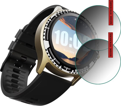 EJZATI Edge To Edge Screen Guard for BOULT STRIKER SMARTWATCH(Pack of 2)