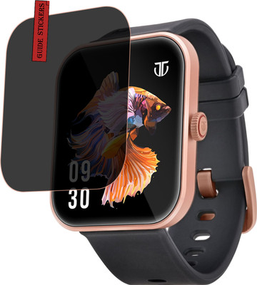 EJZATI Edge To Edge Screen Guard for TITAN TALK S SMARTWATCH(Pack of 1)