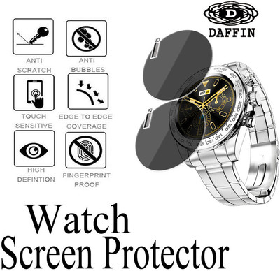 daffin Edge To Edge Screen Guard for Fire-Boltt Blizzard(Pack of 2)