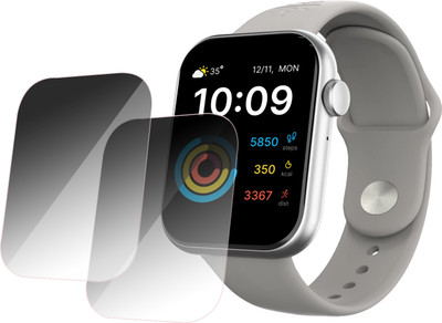 ejzatex Screen Guard for Cultsport Active T 2.01 SMARTWATCH, SCREEN GUARD(Pack of 2)
