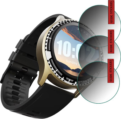 EJZATI Edge To Edge Screen Guard for BOULT STRIKER SMARTWATCH(Pack of 3)