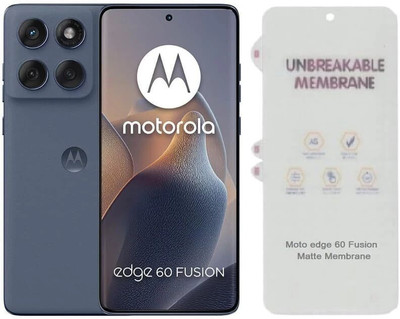 SDH CARE Edge To Edge Screen Guard for MOTOROLA Edge 60 Fusion 5G, Self Healing Unbreakable Membrane Full Coverage with Easy Installation Kit- Matte (Not a Tempered Glass)(Pack of 1)