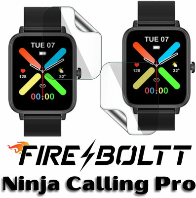 FCS Edge To Edge Screen Guard for Fire Boltt Ninja Calling Pro, Fire-Boltt Ninja Calling Pro (1.69) Inch, Screen Protector(Pack of 2)