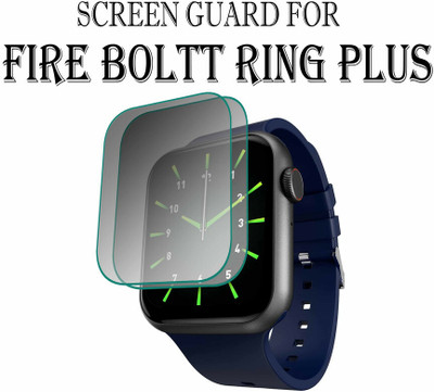 YCHROZE Edge To Edge Screen Guard for Fire-Boltt Ring Plus 1.91(Pack of 2)