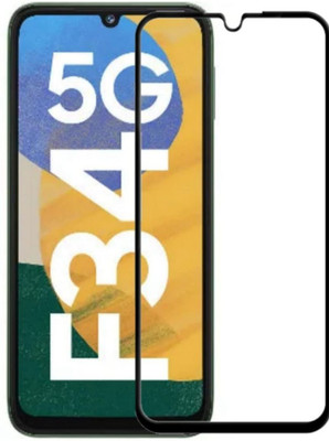 SABAC Edge To Edge Screen Guard for Edge to Edge Tempered Glass For Samsung F34(Pack of 1)