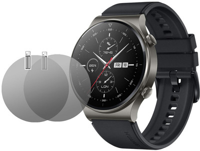 YCHROZE Edge To Edge Screen Guard for HUAWEI WATCH GT 2 Pro(Pack of 2)