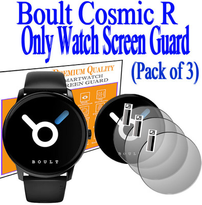daffin Edge To Edge Screen Guard for Boult Cosmic R(Pack of 3)
