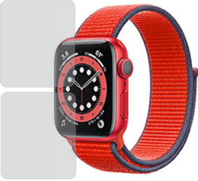 TELTREK Edge To Edge Screen Guard for Apple Watch Series 6 Aluminum 44mm(Pack of 2)