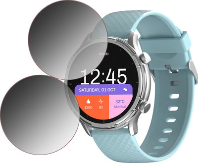 EJZATI Edge To Edge Screen Guard for FITSHOT SATURN SMARTWATCH(Pack of 2)