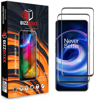 BizzBoxx Edge To Edge Screen Guard for OnePlus 10R 5G - Prime Edition, OnePlus 10R 5G, OnePlus 10T 5G(Pack of 2)