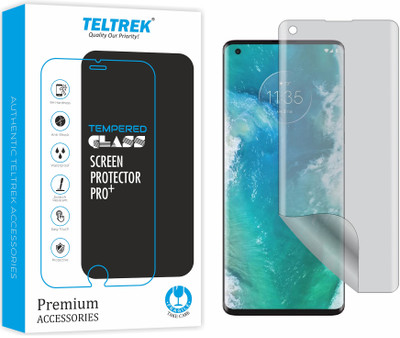 TELTREK Edge To Edge Screen Guard for Motorola Edge Plus (Nano Liquid Anti Glare Matte)(Pack of 1)