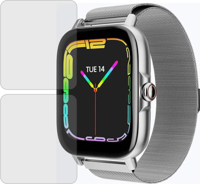 TELTREK Edge To Edge Screen Guard for Zebronics Zeb Fit380CH(Pack of 2)