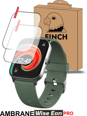 FINCH Edge To Edge Screen Guard for AMBRANE WISE EON PRO CALLING SMARTWATCH(Pack of 2)