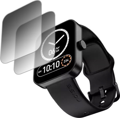 EJZATI Edge To Edge Screen Guard for NOISE COLORFIT CALIBER 2 BUZZ SMARTWATCH(Pack of 2)