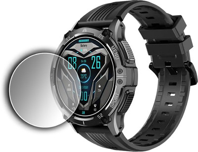 ejzatex Edge To Edge Screen Guard for NOISE NOISEFIT FORCE PLUS SMARTWATCH(Pack of 1)