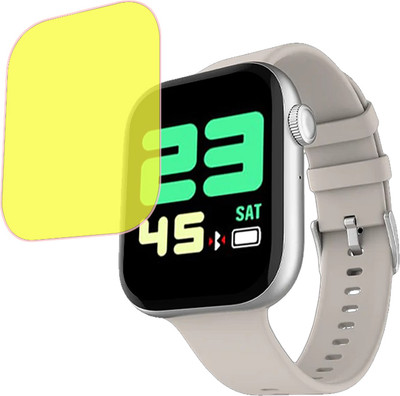 ejzatex Edge To Edge Screen Guard for FIRE BOLTT FIGHTER SMARTWATCH(Pack of 1)