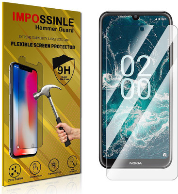FCS Edge To Edge Screen Guard for Nokia C200 Front (Glossy)(Pack of 1)