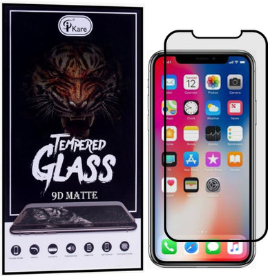 iKare Edge To Edge Tempered Glass for Apple iPhone X(Pack of 1)