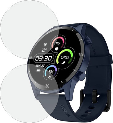 TELTREK Edge To Edge Screen Guard for Noise Noisefit Agile 2 Buzz(Pack of 2)