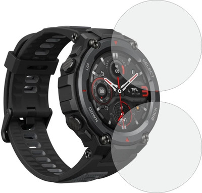 TELTREK Edge To Edge Screen Guard for Amazfit T Rex Pro(Pack of 2)