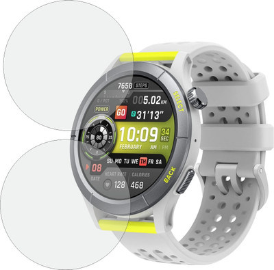 Mobling Edge To Edge Screen Guard for Amazfit Cheetah Round(Pack of 2)