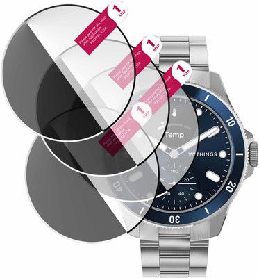 HIDEOUS Edge To Edge Screen Guard for Withings ScanWatch Nova(Pack of 4)