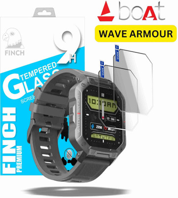 Olonga Edge To Edge Screen Guard for BOAT WAVE ARMOUR SMART WATCH(Pack of 2)