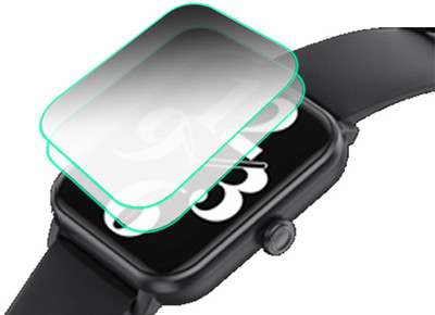 daffin Edge To Edge Screen Guard for DIZO Watch D2(Pack of 2)