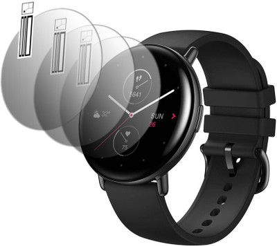 YCHROZE Edge To Edge Screen Guard for Amazfit zepp E(Pack of 3)
