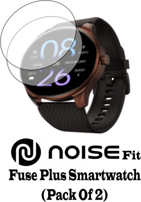 RapTag Edge To Edge Screen Guard for Noisefit Fuse Plus Smartwatch (.1.747)(Pack of 2)