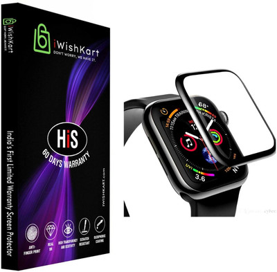 iWishKart Edge To Edge Screen Guard for Apple Watch Series 8 45mm, Apple Watch Series 9 45 mm, Apple Watch Series 7 45 mm, 3D Curved Original Premium Screen Guard Protector (PMMA)| Edge to Edge Protection | NOT Tempered GLASS | SmartWatch NOT included(Pack of 1)