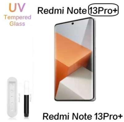 Techforce Edge To Edge Tempered Glass for Mi Redmi Note 13 Pro Plus(Pack of 1)