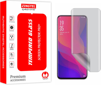 ZINGTEL Edge To Edge Screen Guard for Oppo Find X (Anti Glare Matte Nano Liquid Hydrogel Film)(Pack of 1)