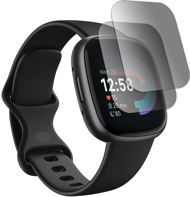 hirdesh Edge To Edge Screen Guard for Fitbit Versa 4(Pack of 2)