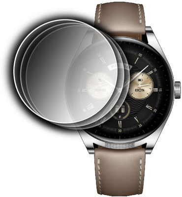 YCHROZE Edge To Edge Screen Guard for HUAWEI WATCH Buds1.43(Pack of 3)