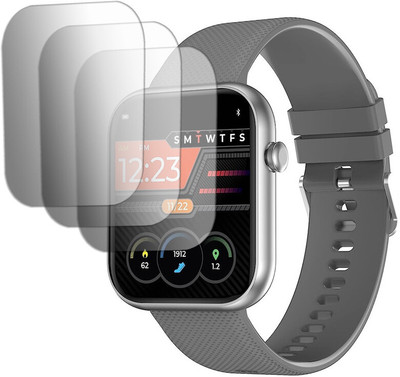 YCHROZE Edge To Edge Screen Guard for PLAYFIT DIAL 3 SMARTWATCH(Pack of 3)