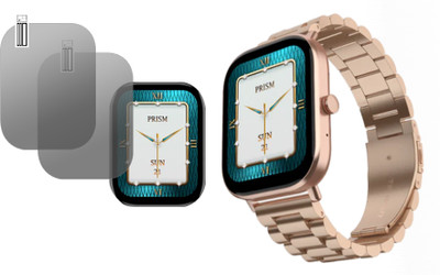 hirdesh Edge To Edge Screen Guard for Fire Boltt Starlight(Pack of 2)