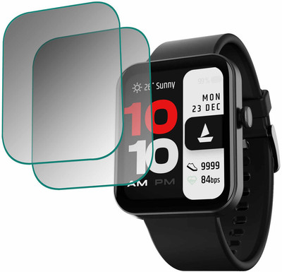 YCHROZE Edge To Edge Screen Guard for boAt Wave Leap Call(Pack of 2)