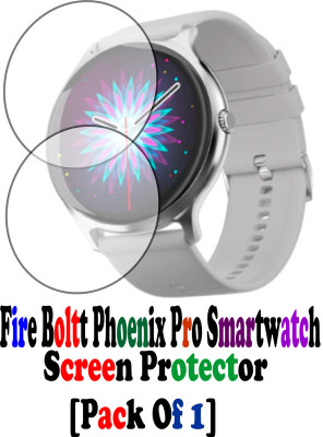RapTag Edge To Edge Screen Guard for Fire Boltt Phoenix Pro Watch 1-1873(Pack of 2)