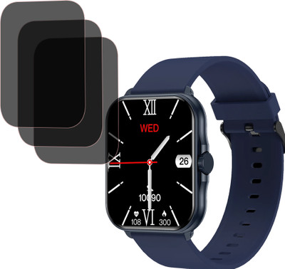 EJZATI Edge To Edge Screen Guard for FIRE BOLTT ETERNO SMARTWATCH(Pack of 3)