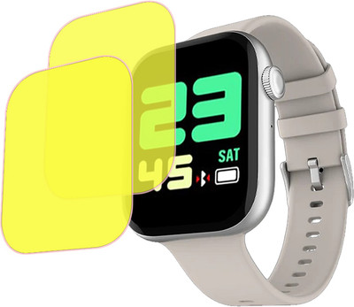 ejzatex Edge To Edge Screen Guard for FIRE BOLTT FIGHTER SMARTWATCH(Pack of 2)