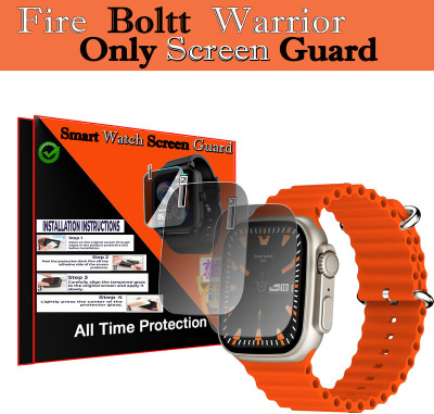HIDEOUS Edge To Edge Screen Guard for Fire-Boltt Warrior(Pack of 2)