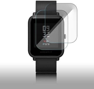 Enlinea Edge To Edge Screen Guard for Amazfit BIP(Pack of 2)