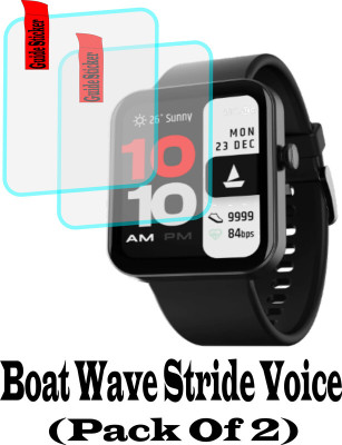RapTag Edge To Edge Screen Guard for Boat Wave Stride Voice (Screen Guard Only) .11.747(Pack of 2)