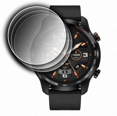 YCHROZE Edge To Edge Screen Guard for TicWatch GTW ESIM(Pack of 3)