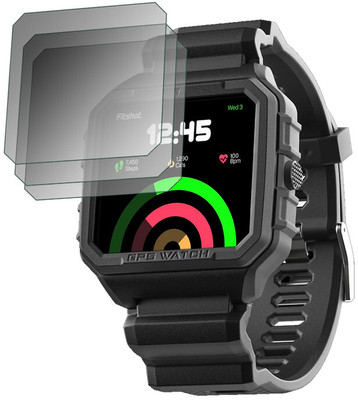 DOUMOF Edge To Edge Screen Guard for Ambrane Fitshot Axis SMARTWATCH(Pack of 3)